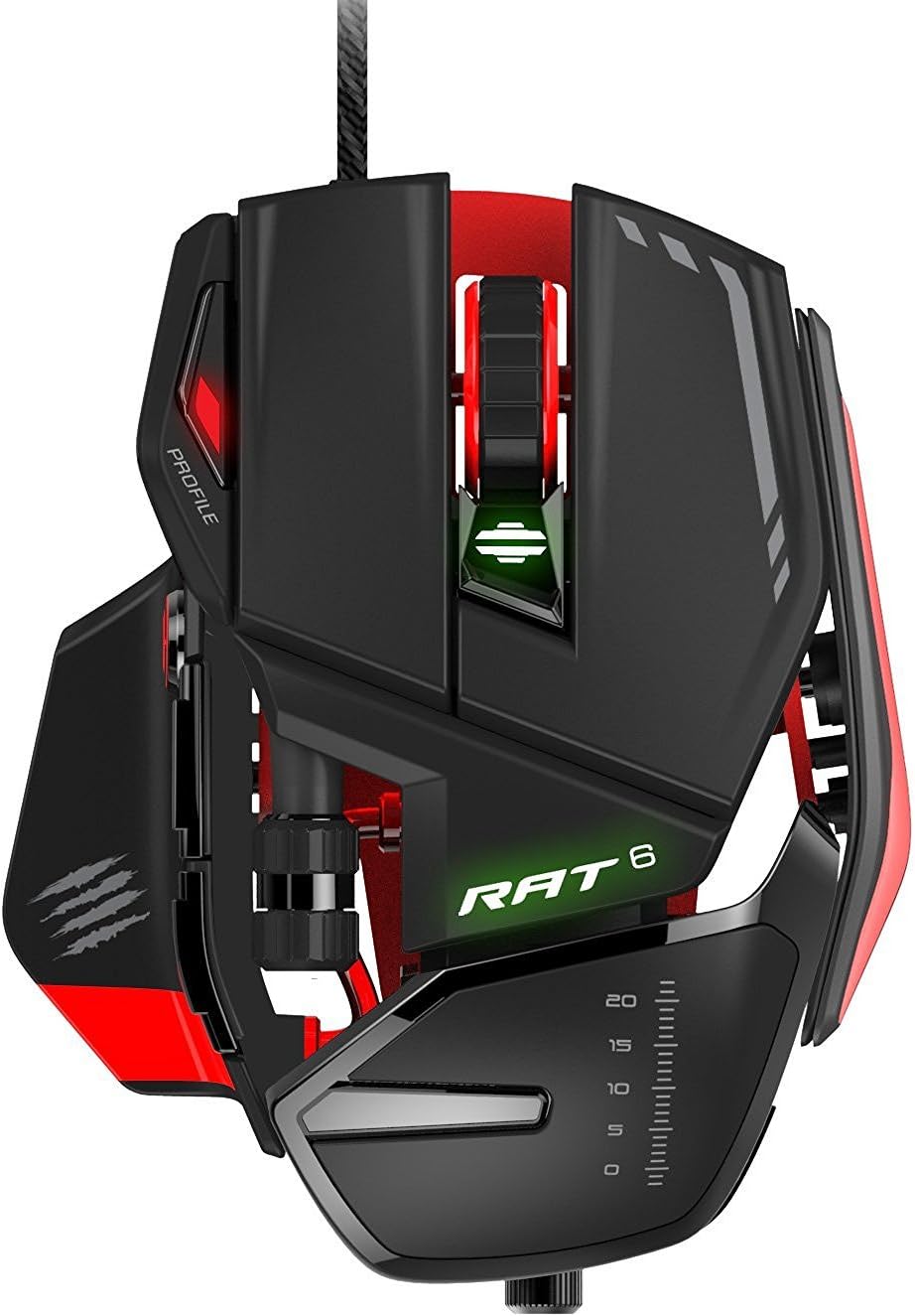 Mad Catz RAT 6 Gaming Maus für PC: Amazon.de: Games