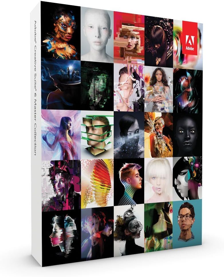 Adobe Creative Suite 6 Master Collection, Upgrade Version from Master Collection CS5.5 (PC)