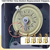 Vista 2 de Braveboy 156T1978A - Interruptor de tiempo de repuesto para temporizadores Intermatic serie T100 (8 ON 8 apagado 16 tornillos) 1A573, 1A850, 2A208