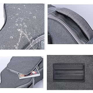 Hm Vicyy Housses pour Guitare,Sac à Dos de Guitare,Sac de Guitare Universel,Sac de Guitare en Tissu Oxford Epais,Sac de… - Les Beatles, Paul McCartney, John Lennon, RIngo Starr, George Harrison Hm Vicyy Housses pour Guitare,Sac à Dos de Guitare,Sac de Guitare Universel,Sac de Guitare en Tissu Oxford Epais,Sac de… – Image 3