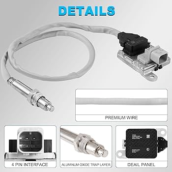 Inlet & Outlet NOx Nitrogen Oxygen Sensor Set Nitric Oxide Sensor