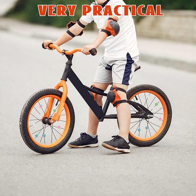 Accesorios decorativos para rayos de bicicleta PRETYZOOM 108 piezas miniatura 7