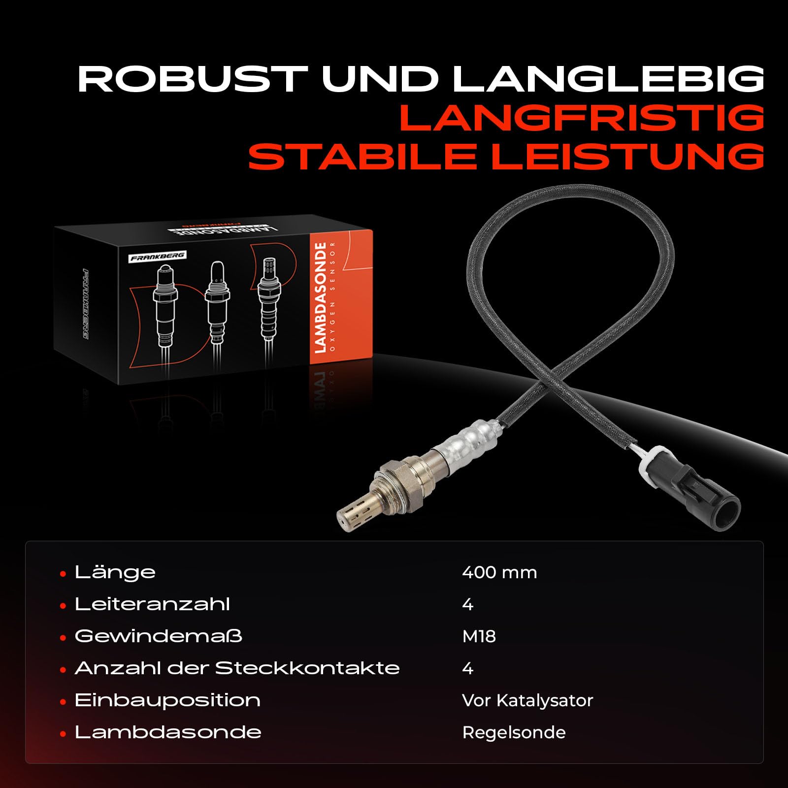 VEMO LAMBDASONDE passend für FORD C-MAX COUGAR COURIER FIESTA FOCUS FUSION