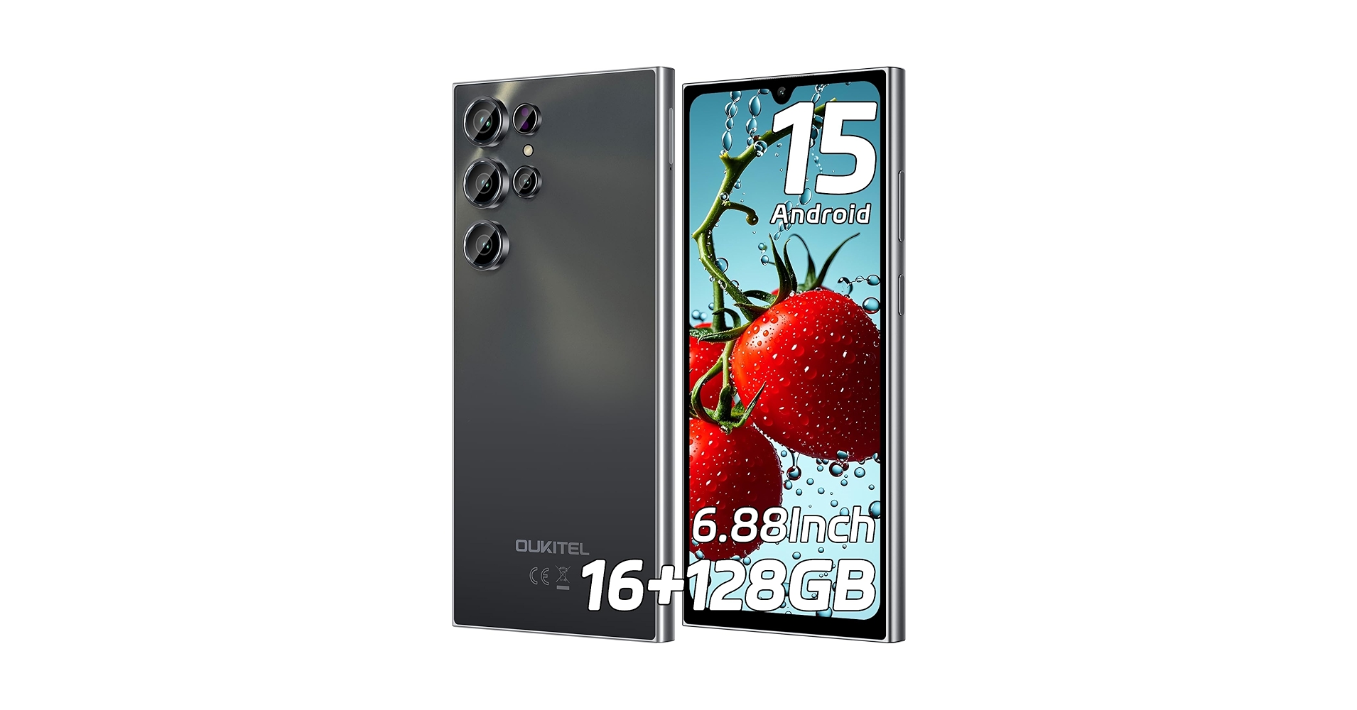 スマートフォン本体 OUKITEL C61 Andoroid15 16GB+128GB Black Amazon.com: OUKITEL C61 Unlocked Cell Phone 2025- Android 15