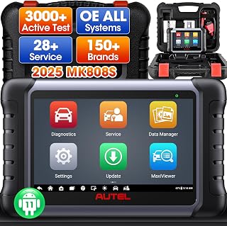 Scanner OBDII Bluetooth para Mercedes-Benz - Modelo Autel MaxiCOM MK808