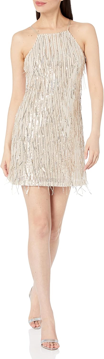 Speechless Women's Sleeveless Sequin Party Dress