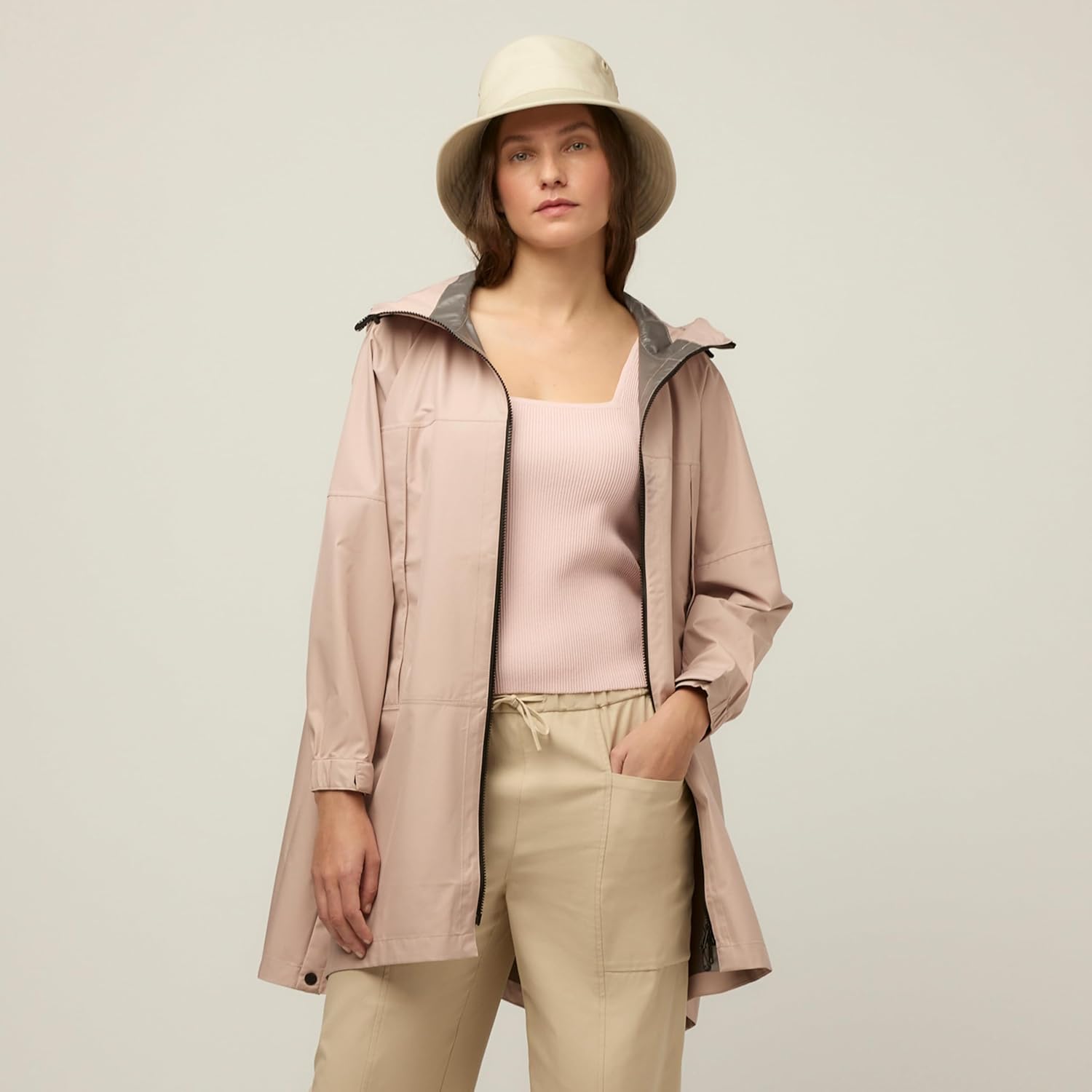 Packable Hooded Poncho - Image 3