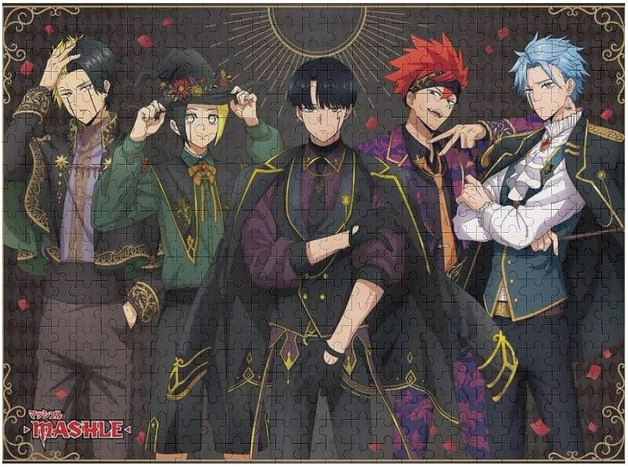 Amazon.co.jp: マッシュル-MASHLE- ジグソーパズル 500ピース 1000