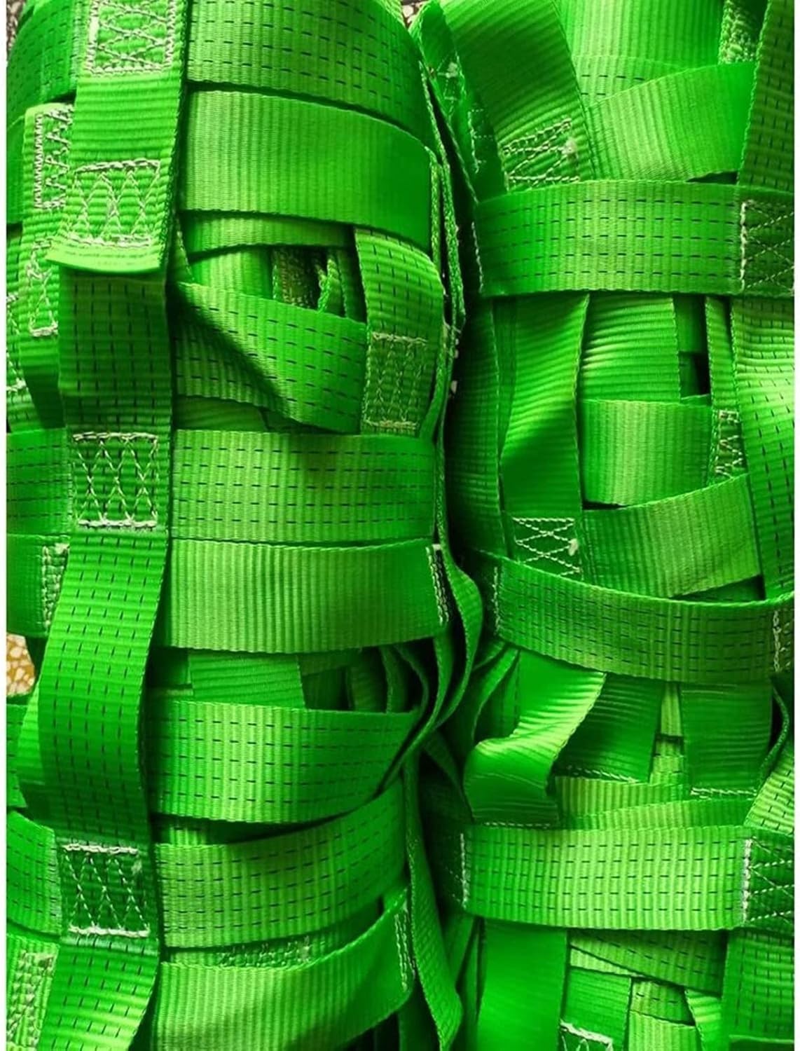 Red de elevación de poliéster duradera: redes de cuerda resistentes for manipulación de carga y equipos(1.5 X 1.5M/Mesh 10cm/Load 2t)