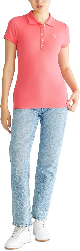 Aeropostale Women's Aero Solid A87 Polo