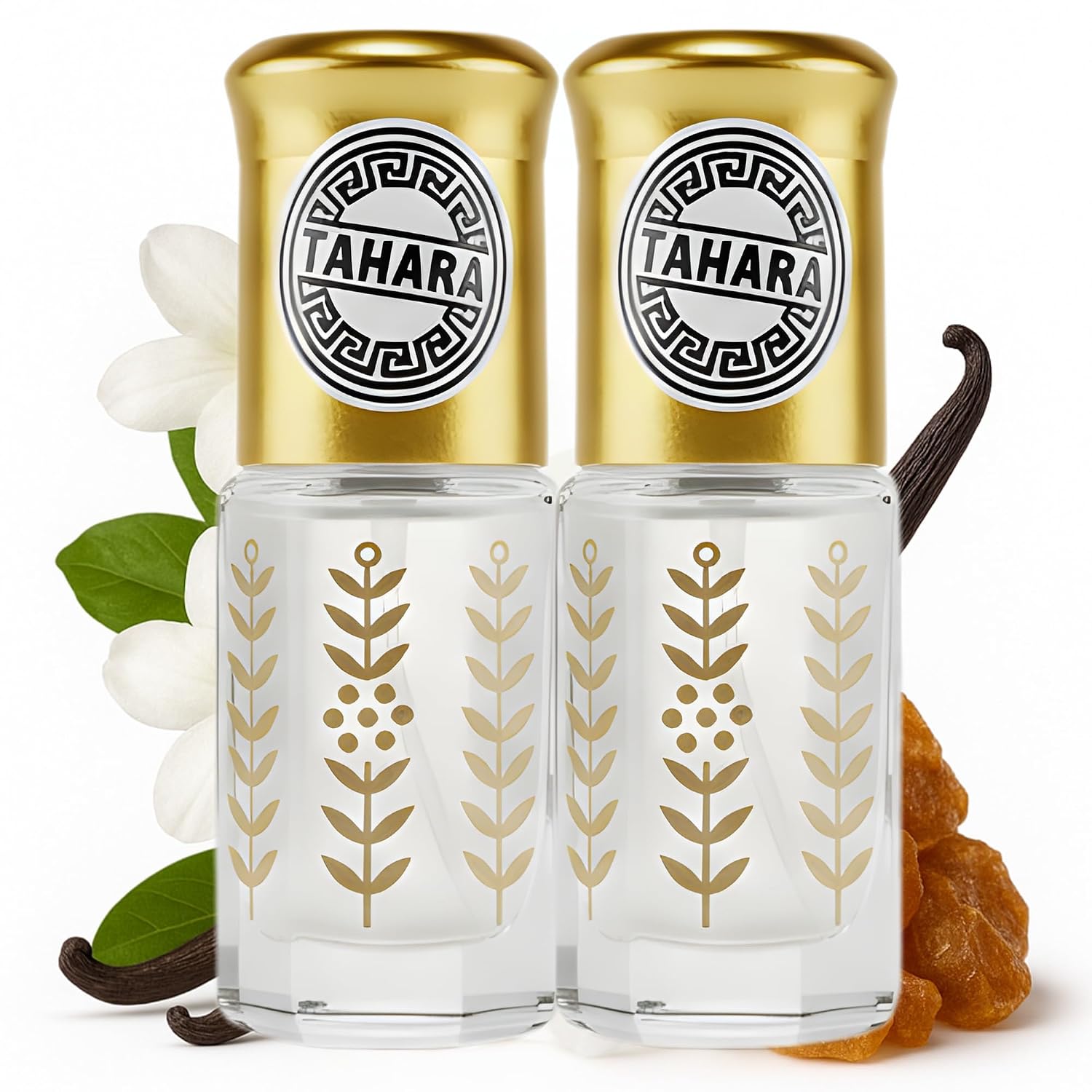 Craft & Care Musk Tahara Arabic Perfume Creamy and Concentrated Perfume Oil 3ml Pocket Size White Musk with Notes of Cotton and Jasmine Unisex Alcohol Free 1 Tahara