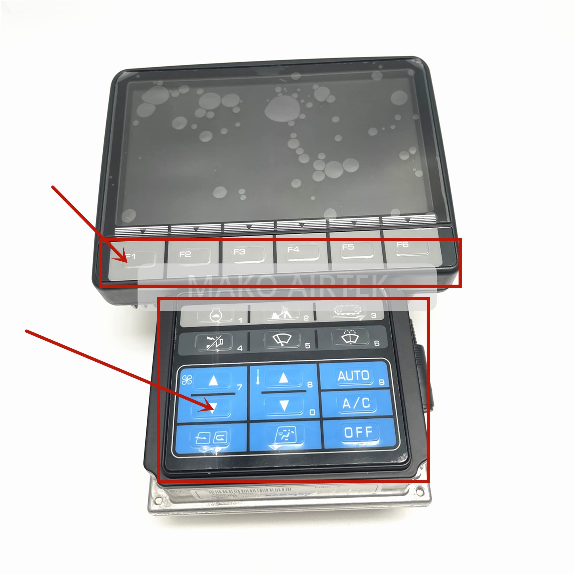 Amazon.com: Keypad for Monitor Fits Komatsu PC200-8 PC120-8 (7835