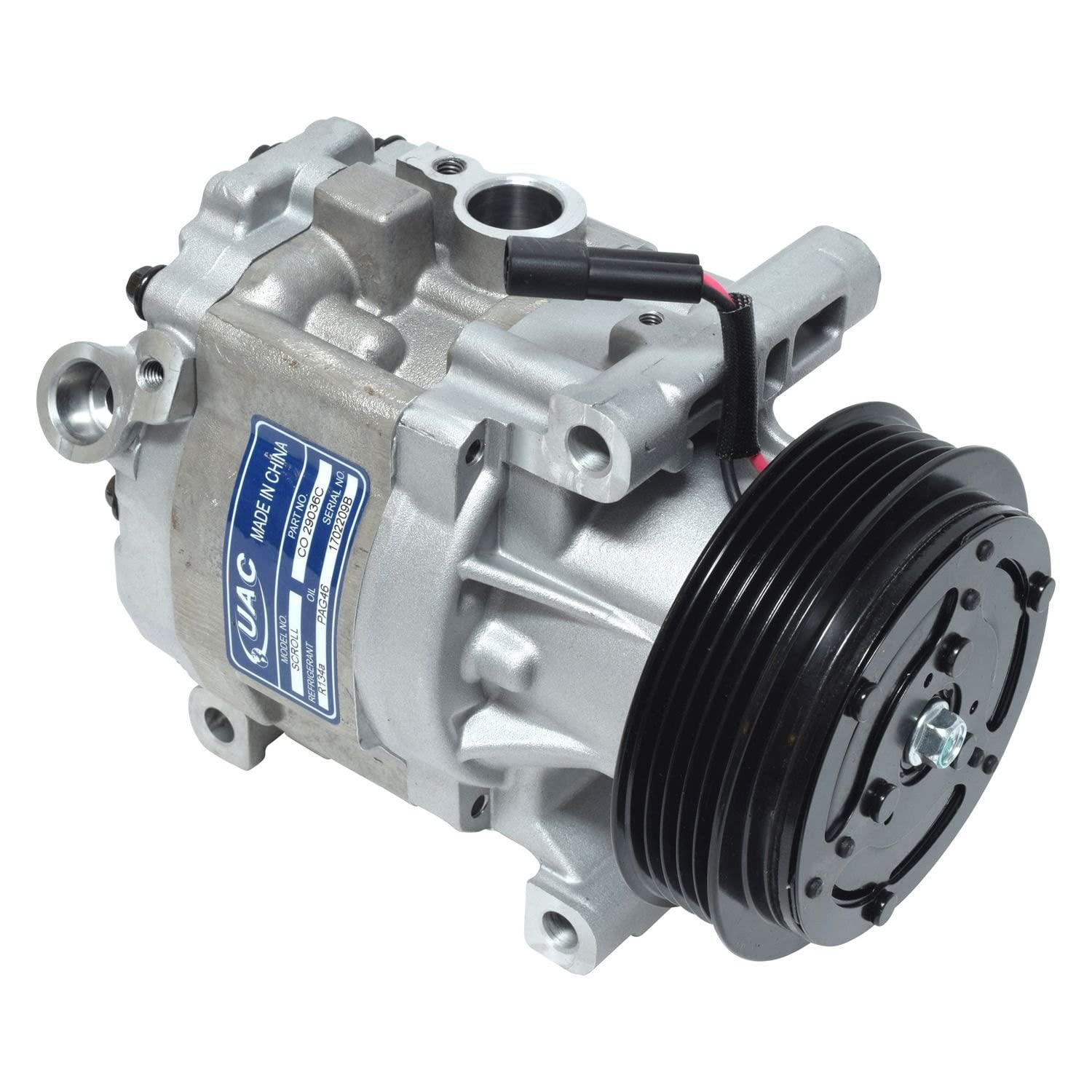 Ac Compresor UAC HVAC A/C Compressor Replacement Kit - New Compressor ...