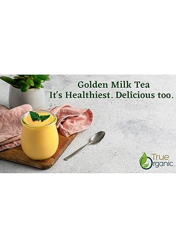 Miniatura 2 de True Organic Ceilán cúrcuma en polvo, bolsa a granel de 1 libra, certificado orgánico, certificado por USDA, sin OMG, polvo de cúrcuma orgánica de