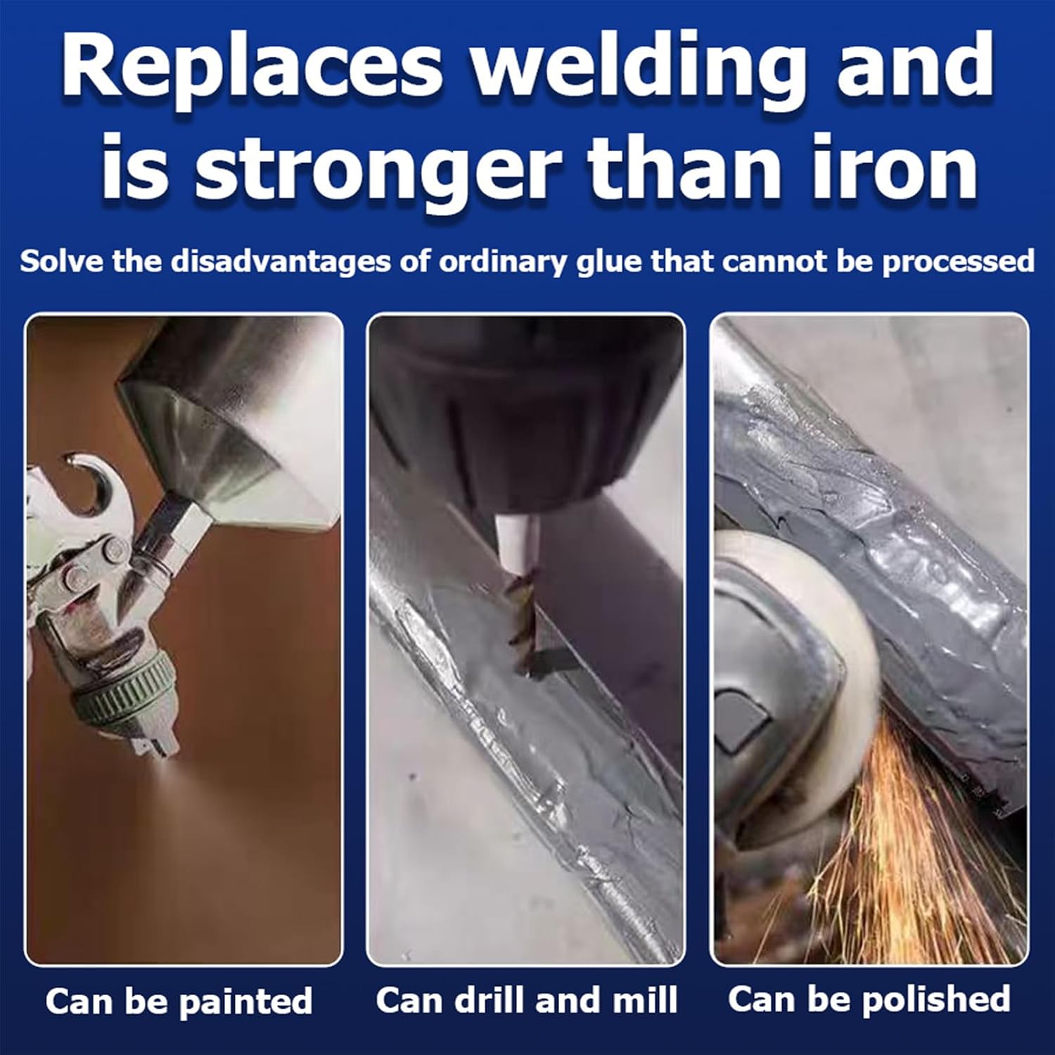 Metal Repair Glue Strong Bonding Casting Filler