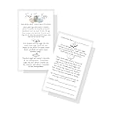 Lashicorn Fresh Farm Eggs Handling Instructions | 50 Pack | 2x3.5 inches Business Card | Egg Handling Instructions for Farm Fresh Eggs | White Card Design | Collection Date & Contact Info Lines