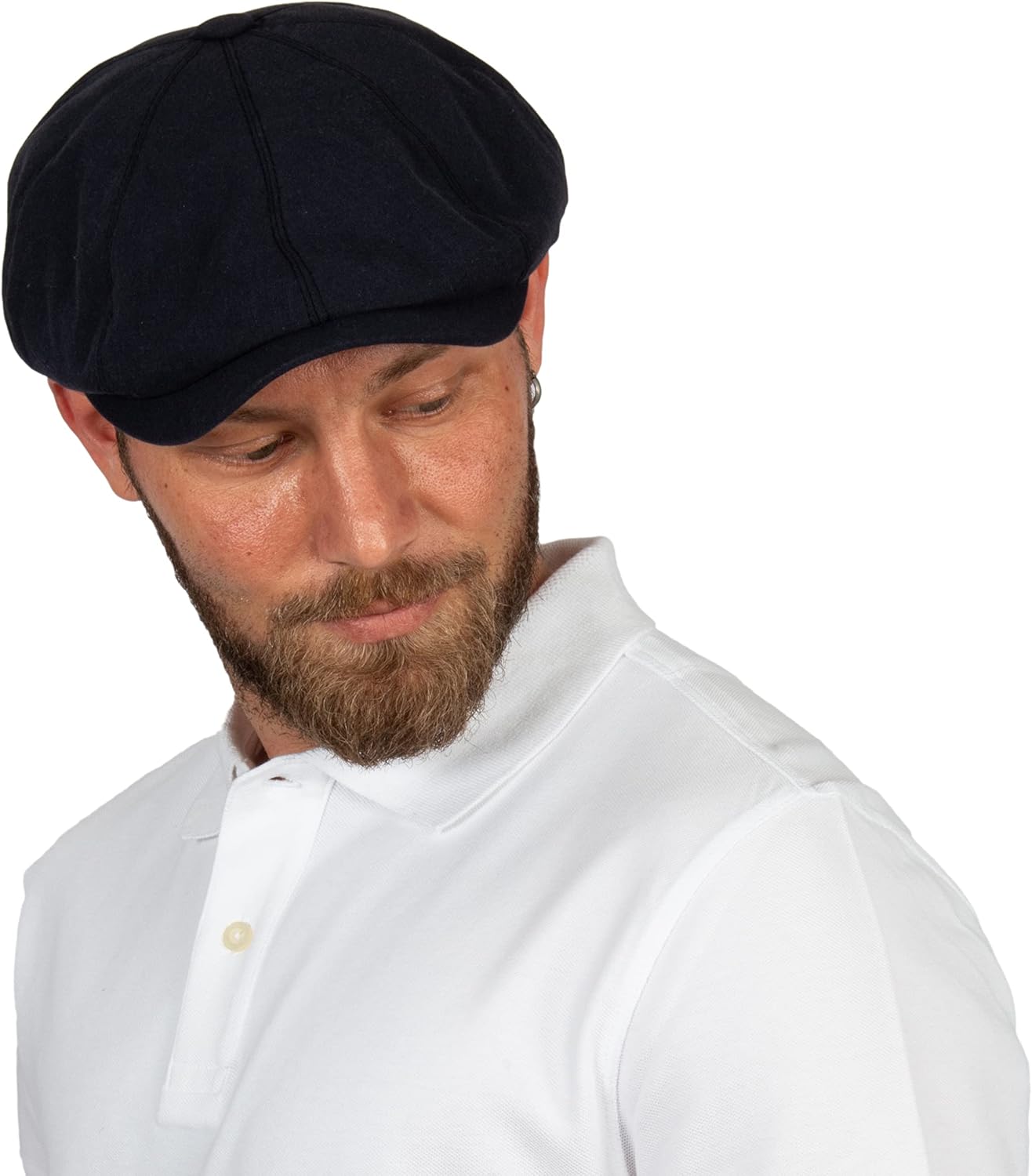8 Panel Newsboy Cap – Linen Blend with 100% Cotton Lining