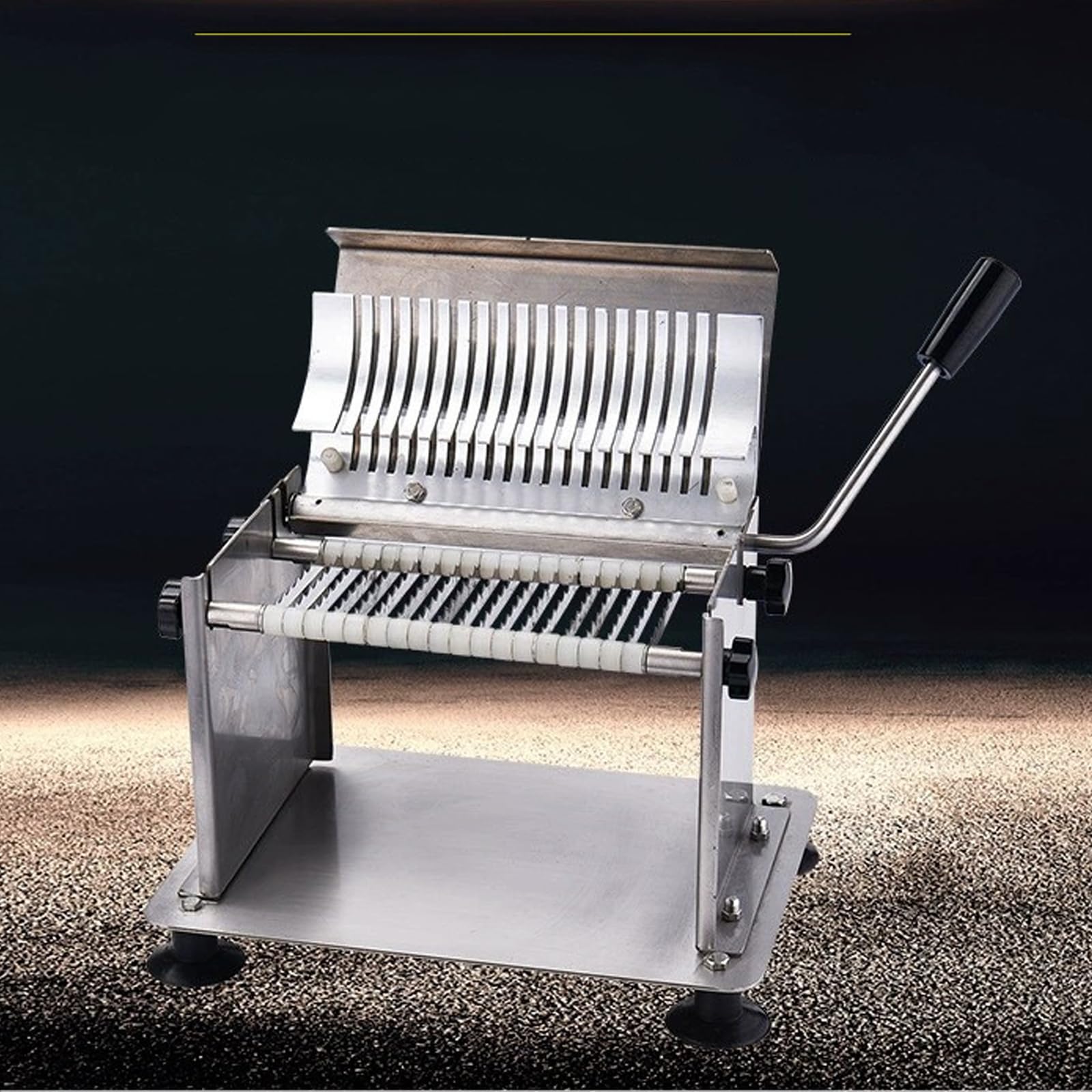 Máquina cortadora de carne, cortador de salchichas, salchichas, guillotina | Herramienta de cocina para cortar queso para restaurantes y supermercados