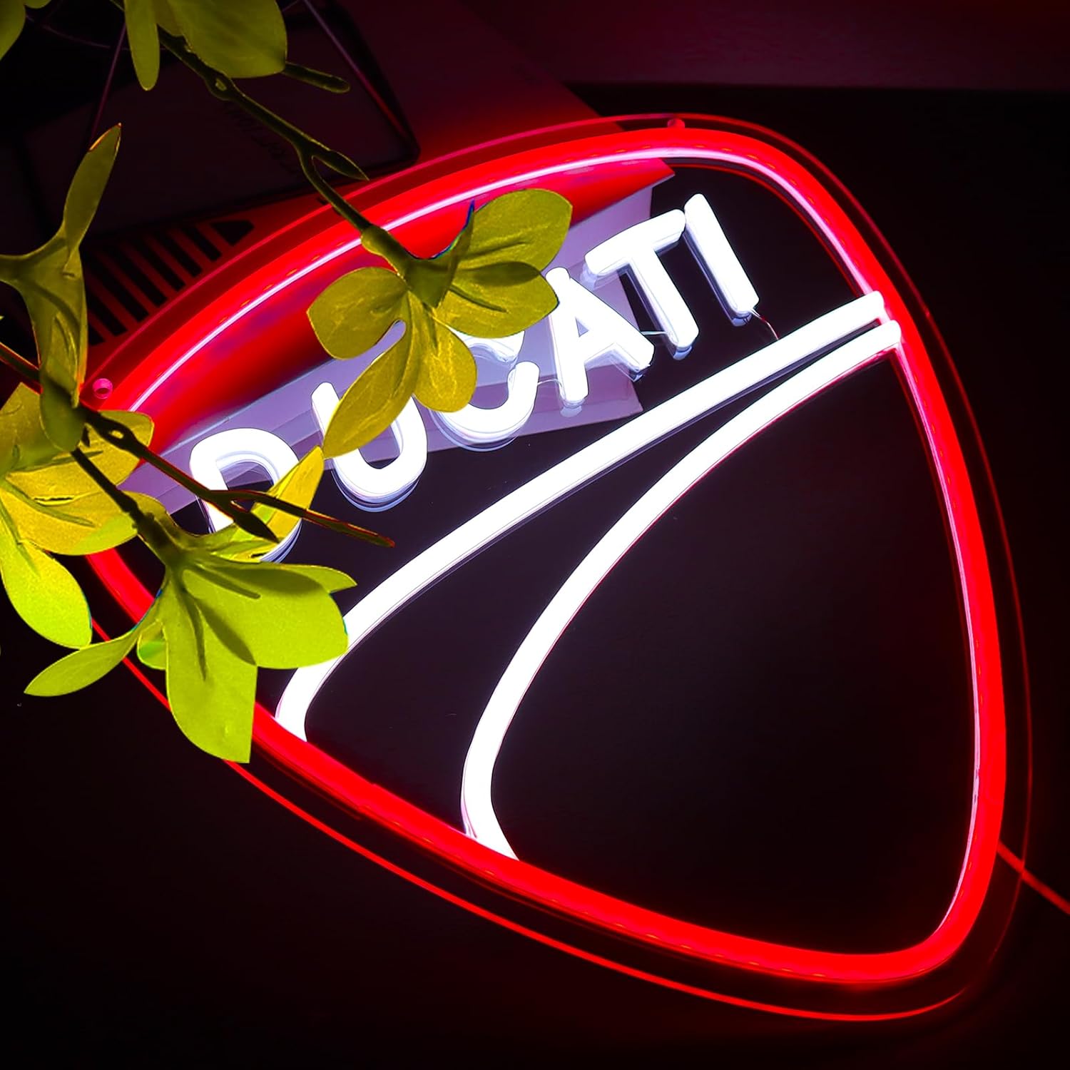 Motorcycle Neon Signs for Wall Decor， Dimmable Motorcycles Led Lights for Man Cave Suitable for Beer Bar Club Garage Hotel Bar Cafe Decorative 12.2 * 12.8inch - Image 2