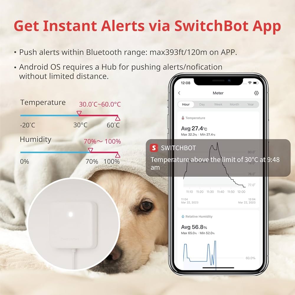 LOFICOPER Termometro digitale igrometro, temperatura e umidità per interni con orologio, indicatore di comfort, set di dati max/min, 12/24H, per casa, ufficio