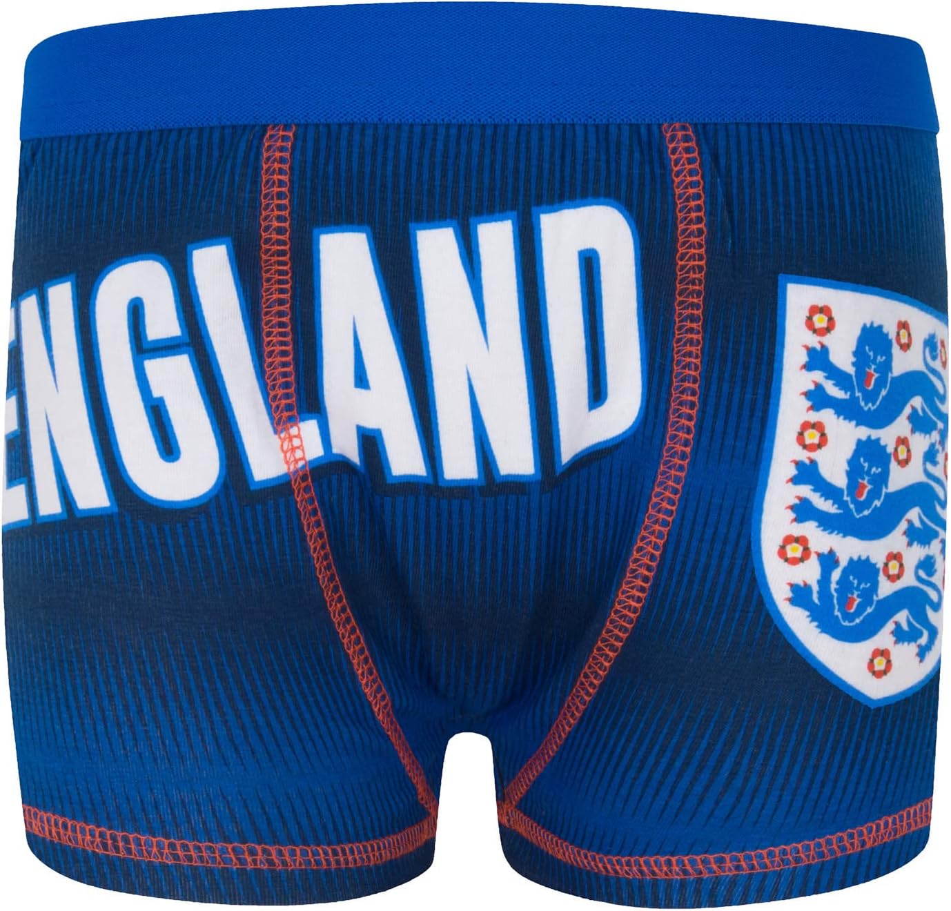 England Boys Boxer Shorts 3 Pack Crest Kids OFFICIAL Soccer Gift