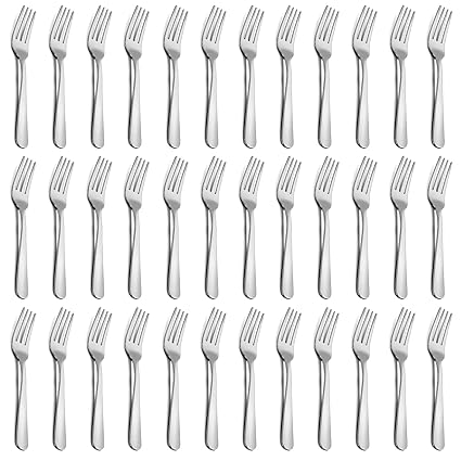 36-Piece Salad Forks Set, Funnydin 5.9