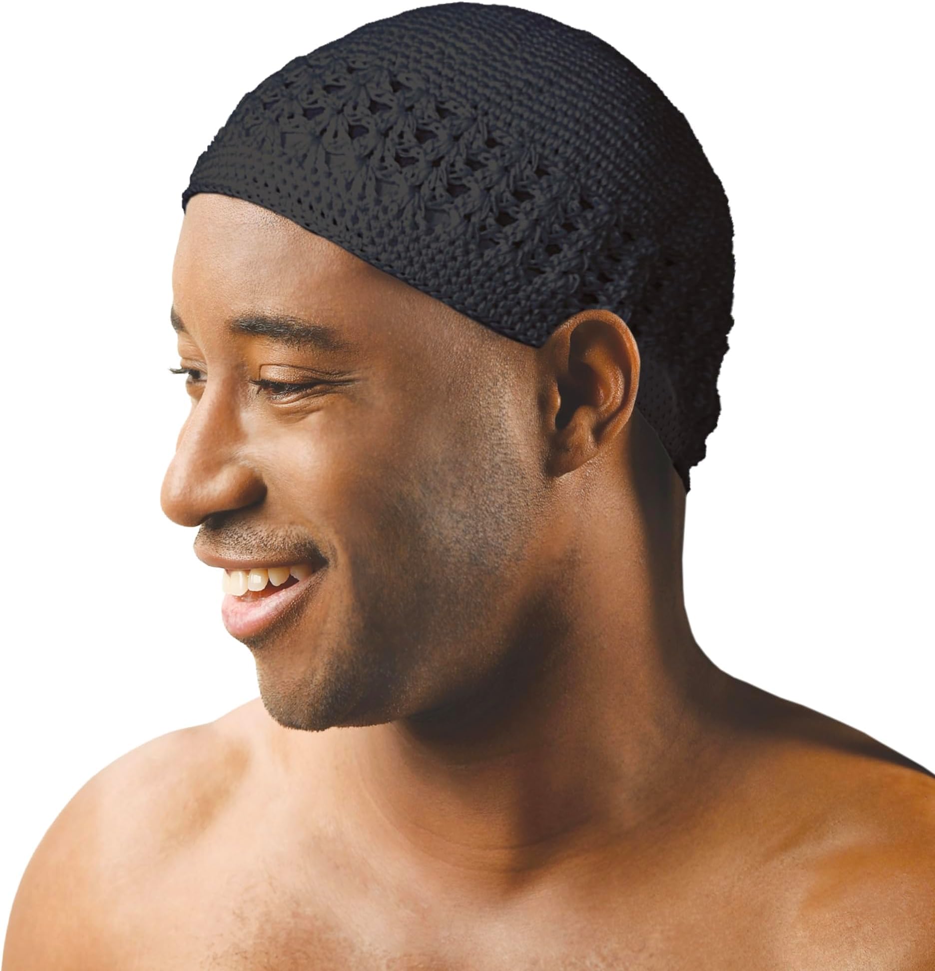 Titan Classic Cotton Kufi Cap Black, 1 Ea, 1count