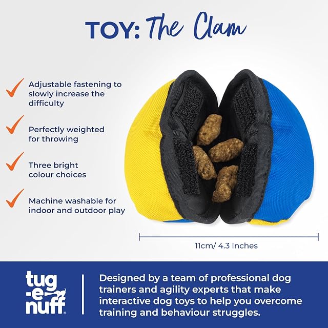 Foto 3 de 6 de Tug-E-Nuff Dog Gear Juguete dispensador de golosinas para perros compacto con mecanismo de apertura…