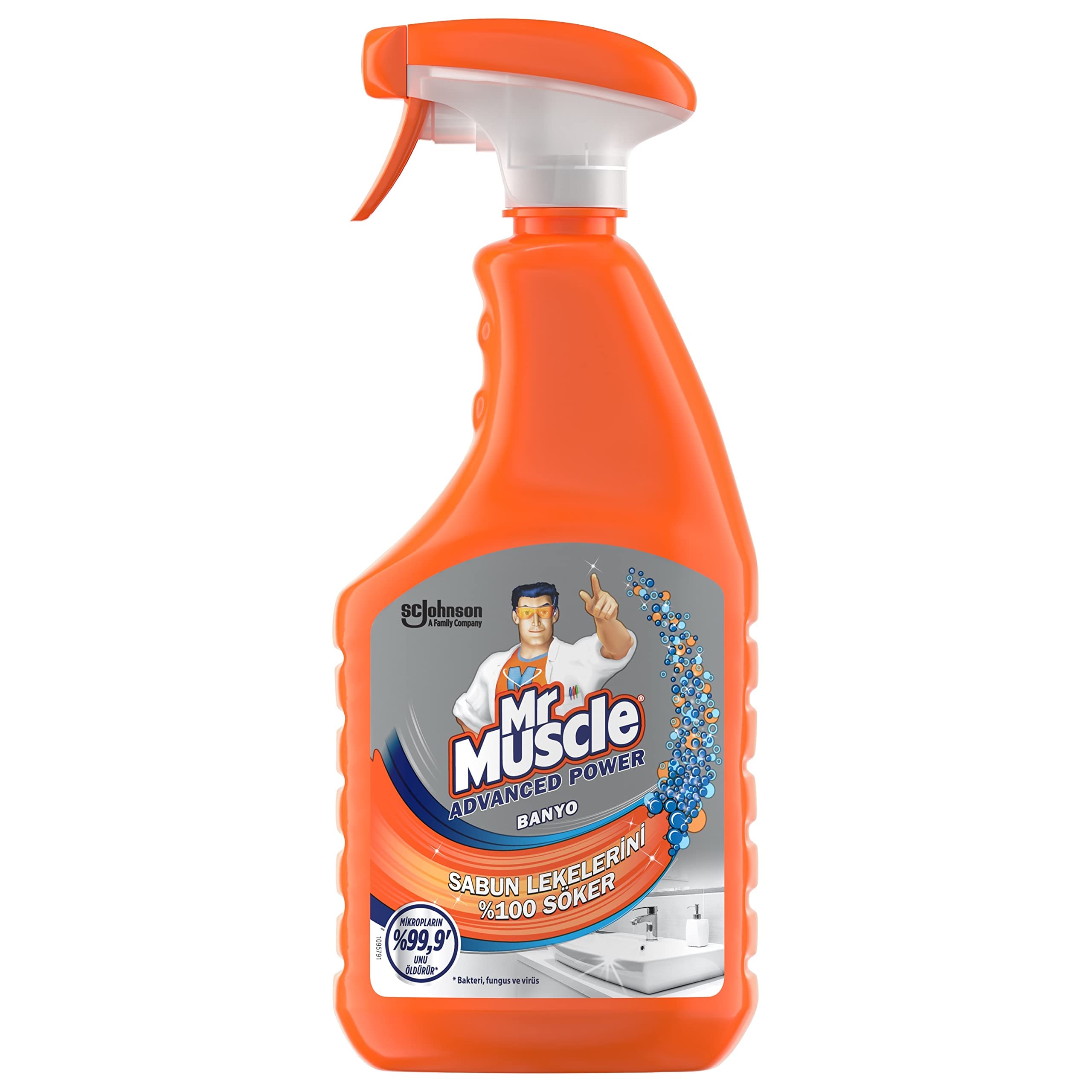 Mr Muscle Advanced Power Virüs Etkili Banyo, 750 ml