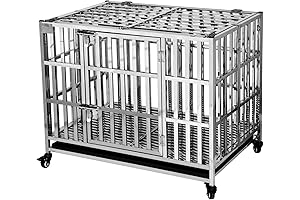 37" Heavy Duty Stackable Dog Crate