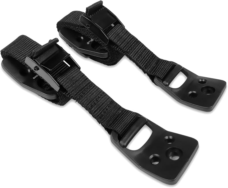 ¡Móntalo! Correas de seguridad para TV, muebles, estantería, tocador y soportes para TV - Kit de anclaje para televisión con correa antivuelco a prueba de bebés, protección contra terremotos, paquete de 2, accesorios de montaje incluidos