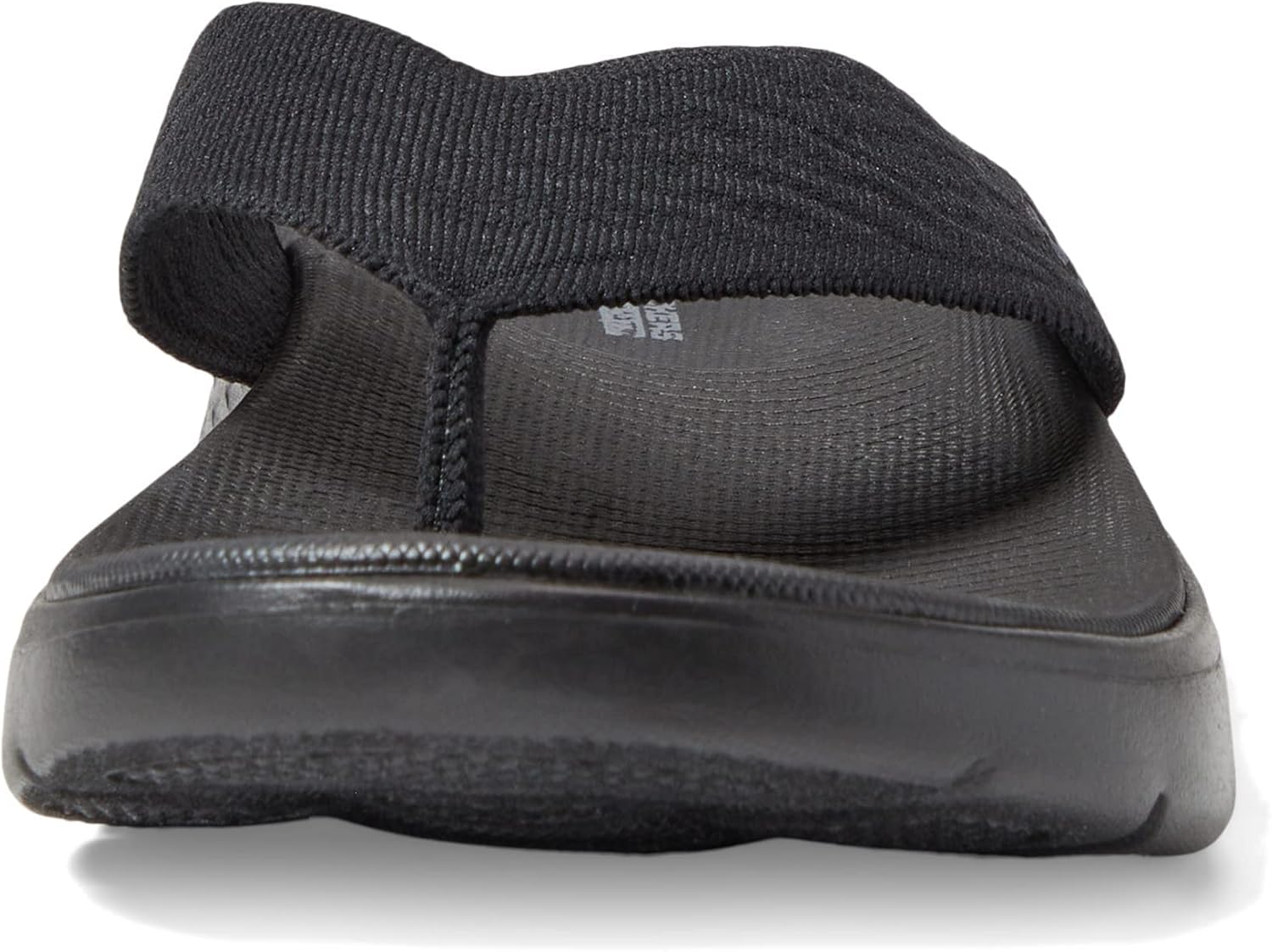 Skechers Performance Women's GO WALK FLEX SANDAL-SPLENDOR,Black/Black, 5