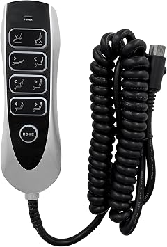9 Button 9 Pin Remote Model JLDK.38.04.12 Controller with USB Backlight and Home Button for Power Recliner Lift Chair