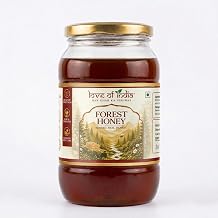 Love of India Forest Honey 1200 gm | Raw & Unprocessed | Pure Natural Honey | Ethical Forest Collection | Original Raw Honey | Indigenous Honey | Honey in Fresh | Lab Tested