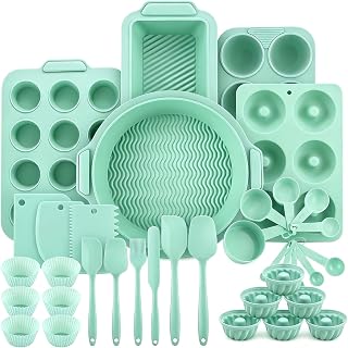36 Pieces Silicone Baking Set, Nonstick Cooking Utensils, BPA-free