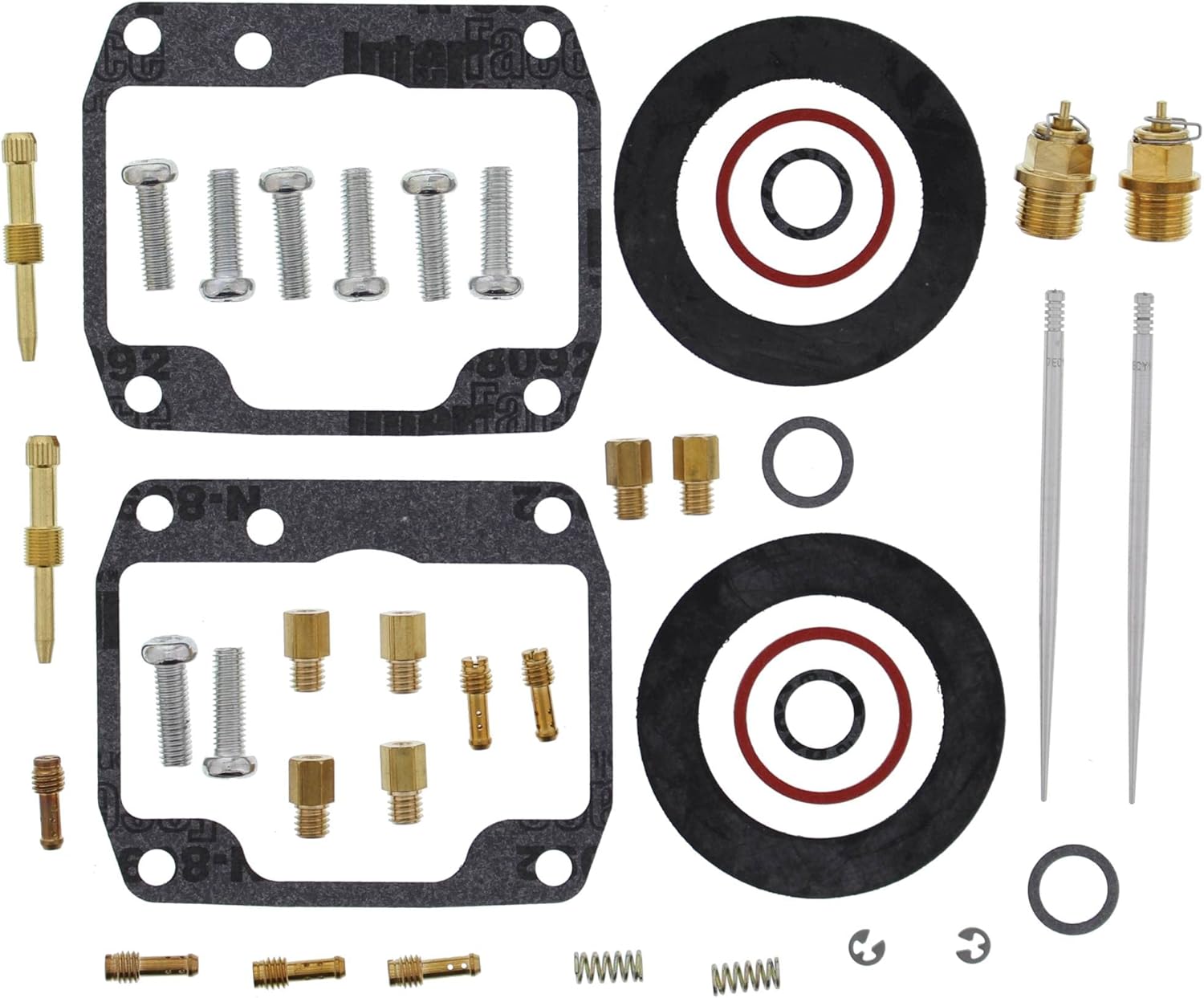 All Balls Racing Carburetor Rebuild Kit 26-1946 Compatible With/Replacement For Ski-Doo Formula Z 1997-1999, Formula MX Z 1999, Summit 670 X 1998-1999, MX Z 583 1996-1998