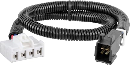 CURT 51332 Quick Plug Electric Trailer Brake Controller Wiring Harness, Fits Select Dodge Ram 1500, 2500, 3500, Dakota, Durango, Chrysler Aspen