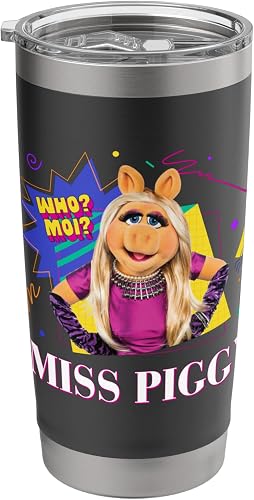 Disney Muppets Miss Piggy Retro ’90s Muppet Matching Stainless Steel Insulated Tumbler