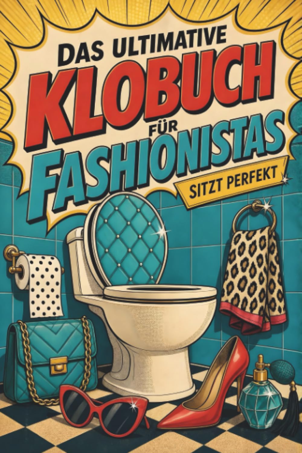 Das ultimative Klobuch für Fashionistas: Sitzt perfekt. Lustiges Geschenk für Fans von Mode, Fashion und Outfits
