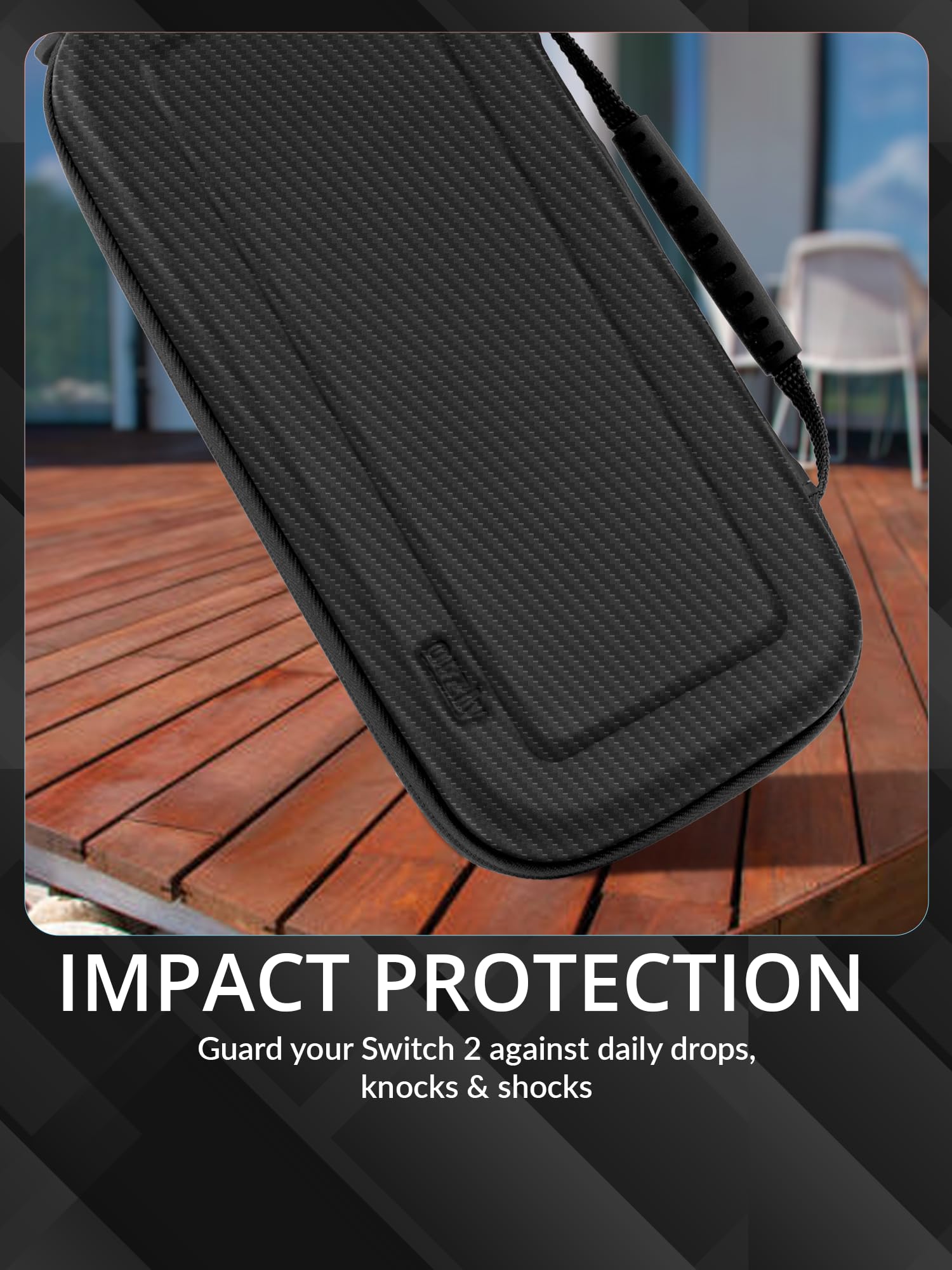 Funda de Transporte para Consola Nintendo Switch 2 2025 de 7.9 Pulgadas, Funda rígida con Almacenamiento Inteligente para Accesorios y Bolsillos de Juegos, Edición de Caja de Regalo — view 6