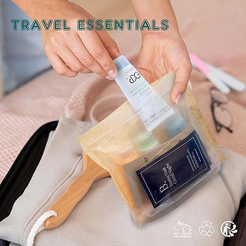 Miniatura 6 de Kits de 8 piezas Guestsupply con artículos esenciales que cumplen con la TSA de tamaño de viaje, que incluye: champú acondicionador de ducha gel de
