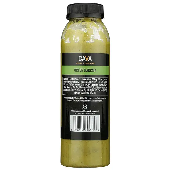 cava green dressing CAVA Green Goddess Dressing