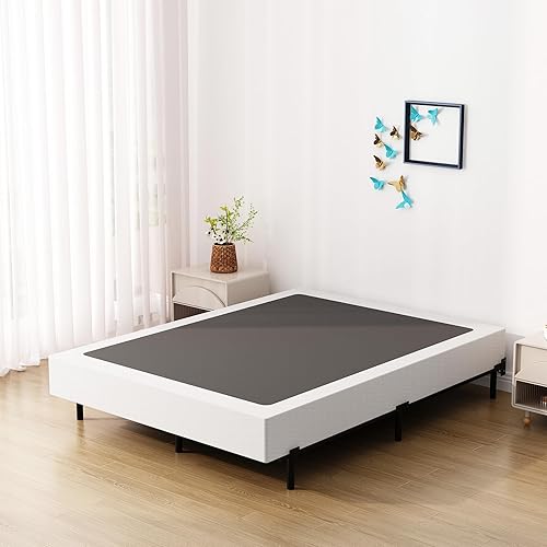 Miniatura 60 de Base de cama individual de 2 pulgadas, base de colchón de metal de perfil bajo de 2 pulgadas, 2000 libras, capacidad máxima de peso, sin ruido,