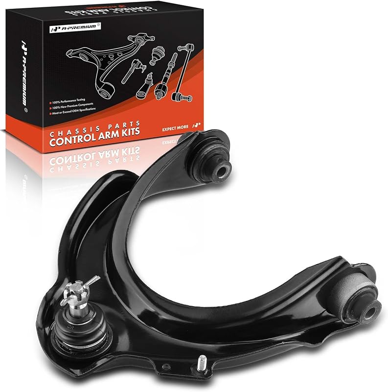 Braço de controle superior dianteiro direito A-Premium com pivô e bucha para Honda Accord e Acura TSX – 1 unidade