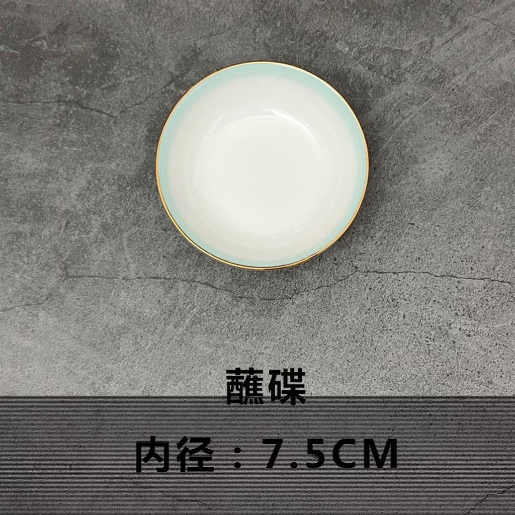 Gradient Color Cutlery Set Dinner Plate Placemat Combination Table Decoration