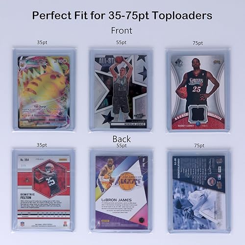 Miniatura 2 de Rayvol Fundas para cargador superior  Bolsas resellables para tarjetas rígidas de 35-75PT (400 unidades)