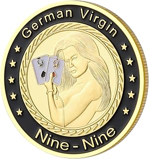 LuluCircle Poker Guard, Weights for Poker, Poker Gifts for Men, Poker Card Protector, Poker Accessories, Coin Collectibles, Poker Chips Coin with Plastic Case