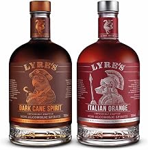 Lyre's Jungle Bird Non-Alcoholic Set (Pack of 2) | Dark Cane (Dark Rum Style) & Italian Orange (Aperitivo Style) | Award Winning | 23.7 Fl Oz