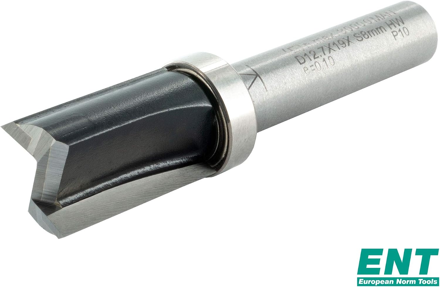ENT 11700 Flush milling Cutter Carbidefor Milescraft Tine Template, Diameter (D) 12.7 mm, NL 19 mm, S 8 mm, SL 32 mm - Image 5