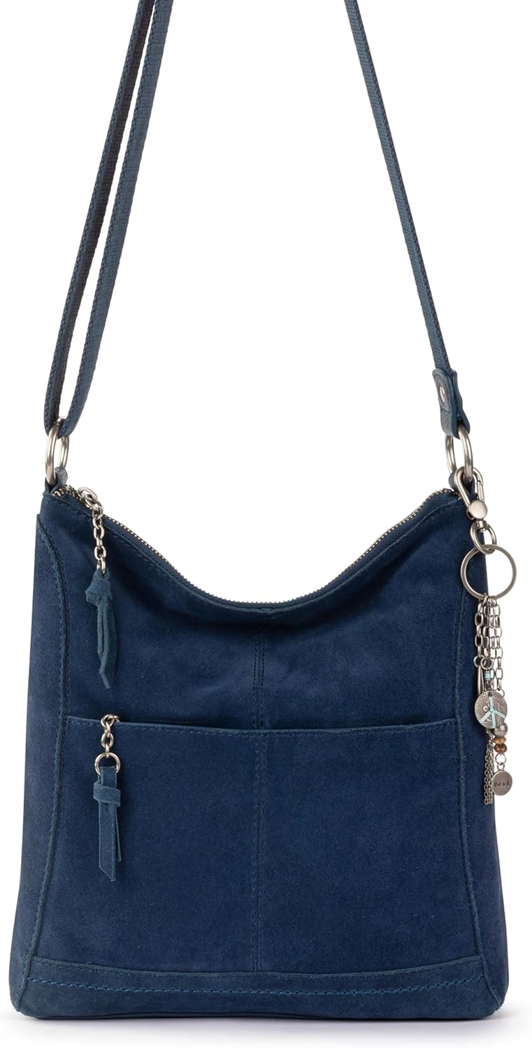 The Sak Lucia Crossbody Bag in Leather, Convertible Purse with Adjustable Strap - Image 5
